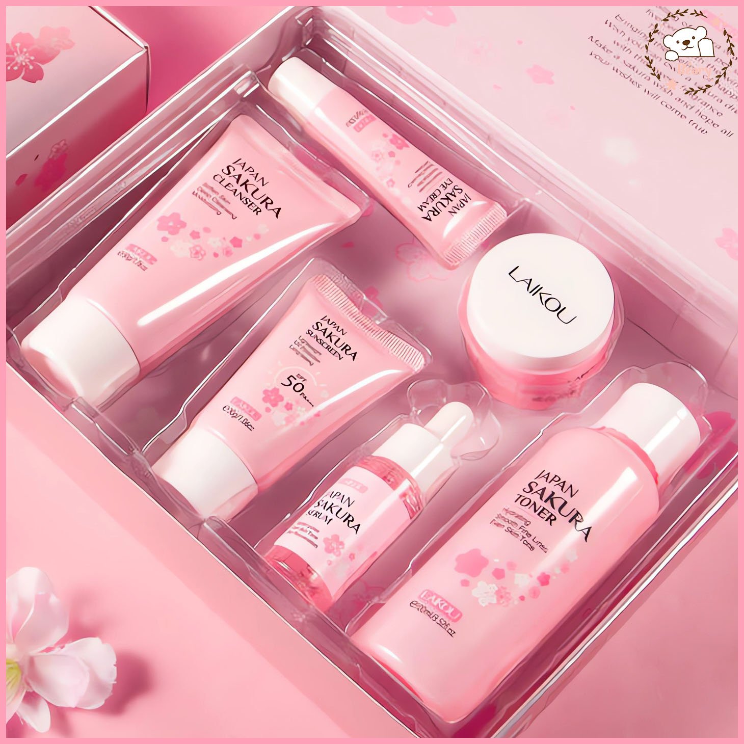 Sakura Skincare Set