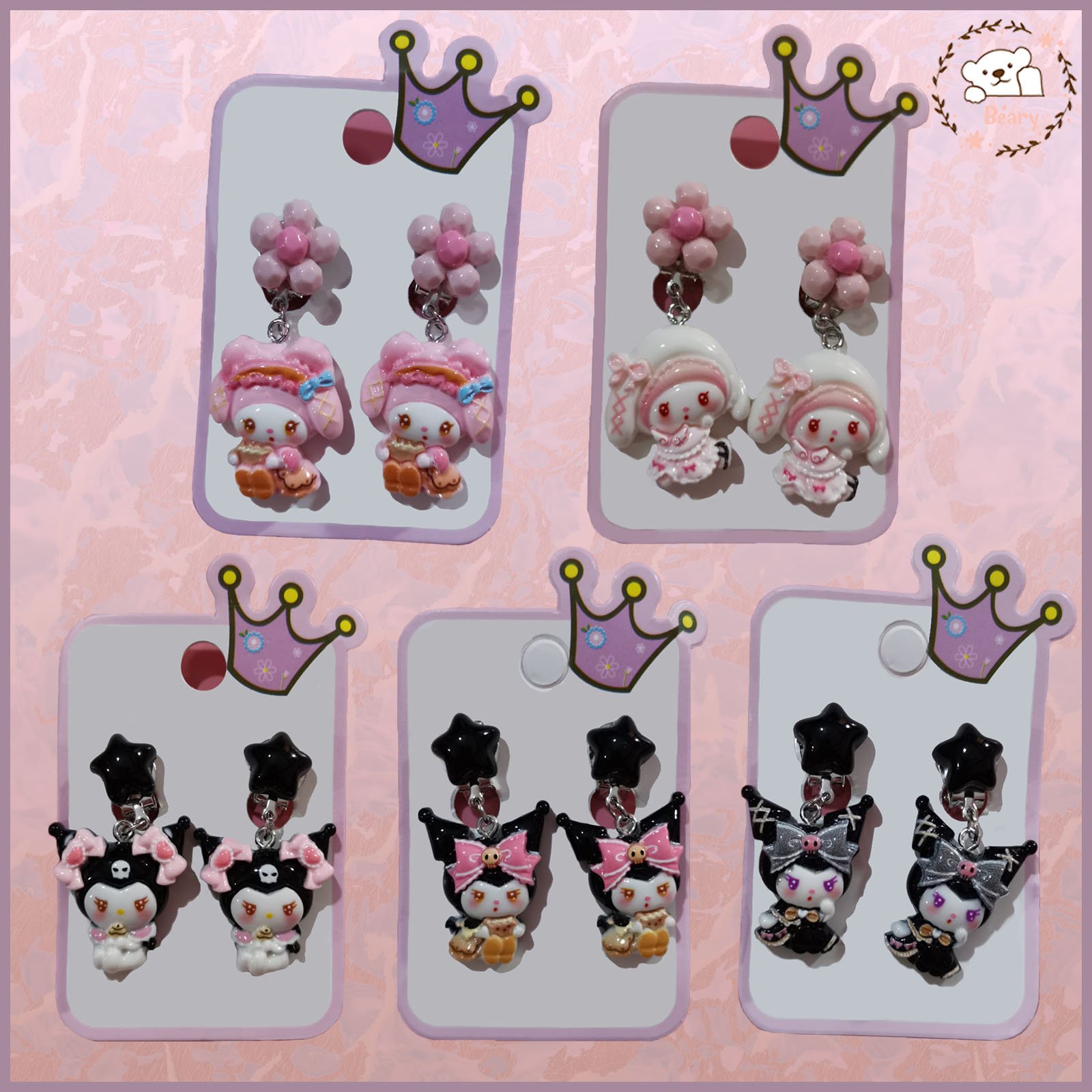 Kuromi Earring