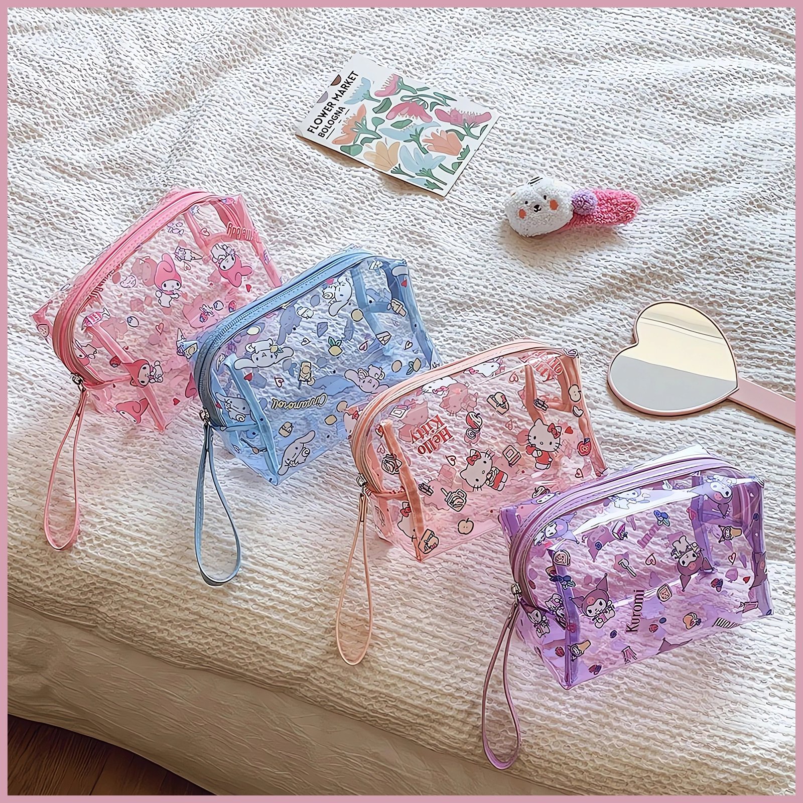 Kitty Makeup Bag