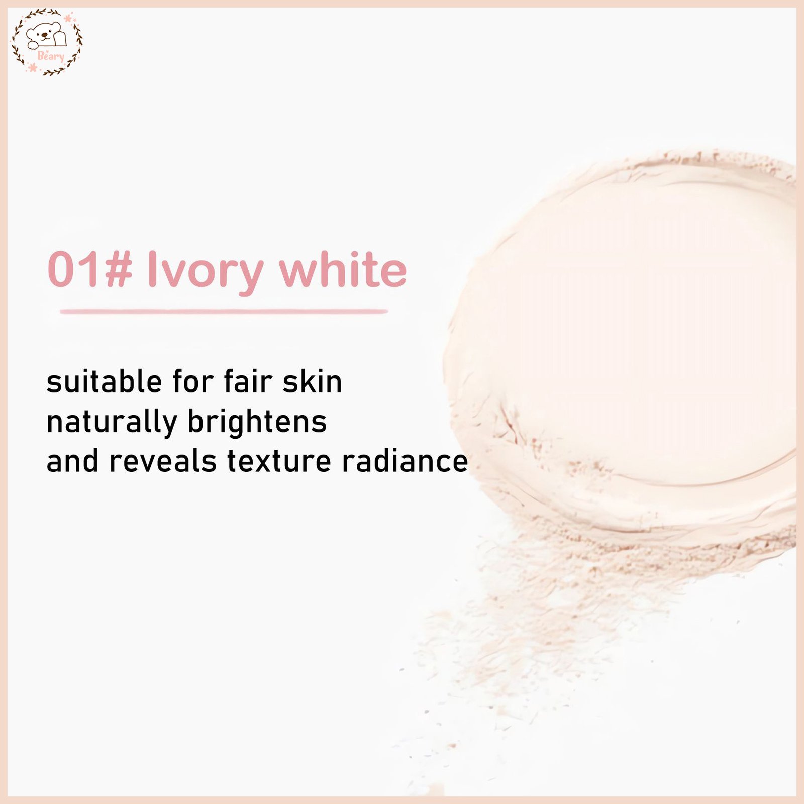 لوس باودر نوفو Novo Loose Powder الباودر خفيف وملمسه ناعم على البشره بيتحكم في افراز الزيوت بيخلي شكل البشره بدون لمعه دهنيه