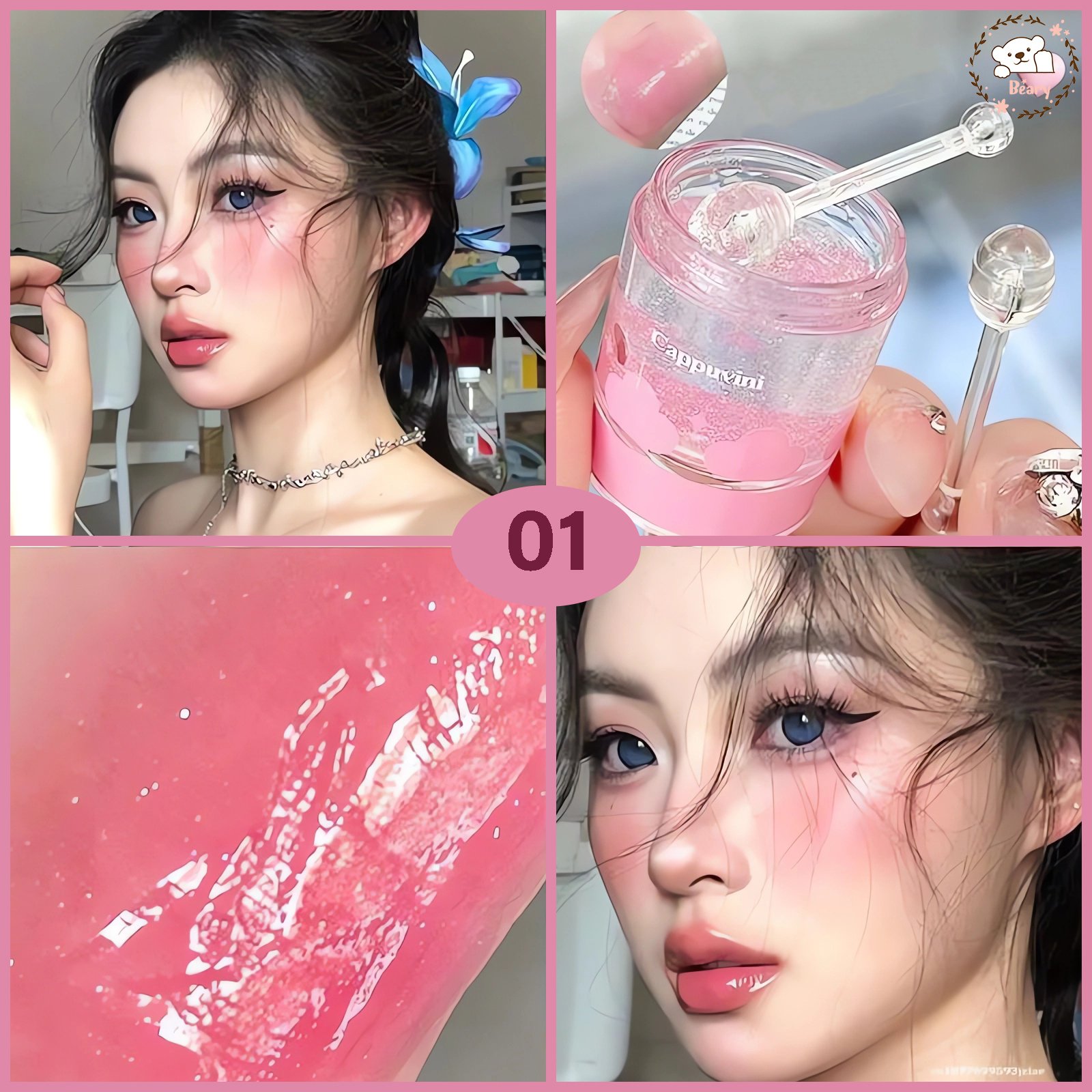 البلاشر السحريMagic Blusher بلاشر الجيل السحري قوامه يشبه الجيلي ناعم وفيه لمعه بسيطه لونه سحري يعني متغير حسب درجه الحراره وبيكون شكله طبيعي ولطيف على الخدود1