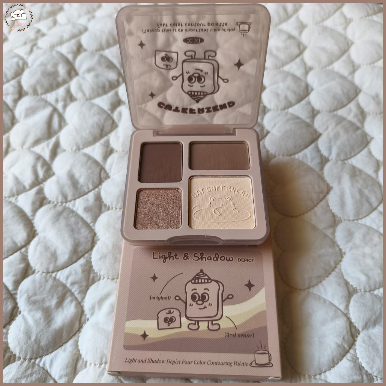 باليت كونتور القهوه Coffee Contour باليت بكل درجات الكونتور اللي ممكن تحتاجيها تقدري تعملي بيها تحديد للملامح يعطي لوك طبيعي ولطيف