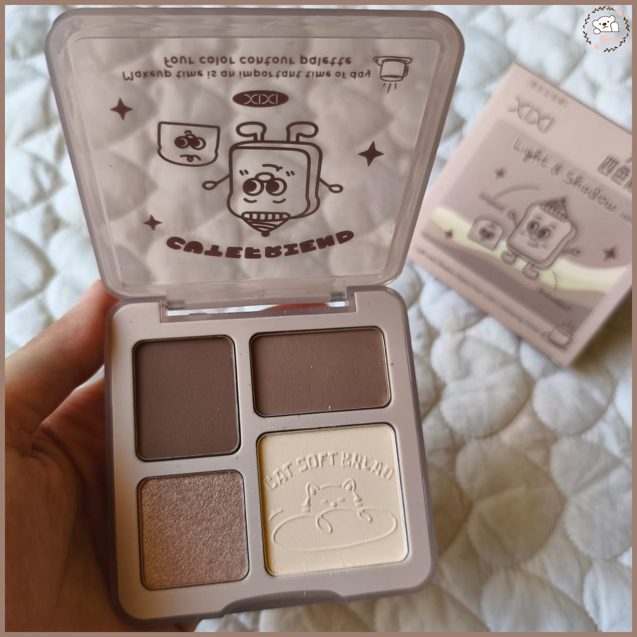 باليت كونتور القهوه Coffee Contour باليت بكل درجات الكونتور اللي ممكن تحتاجيها تقدري تعملي تحديد للملامح يعطي لوك 3D لطيف