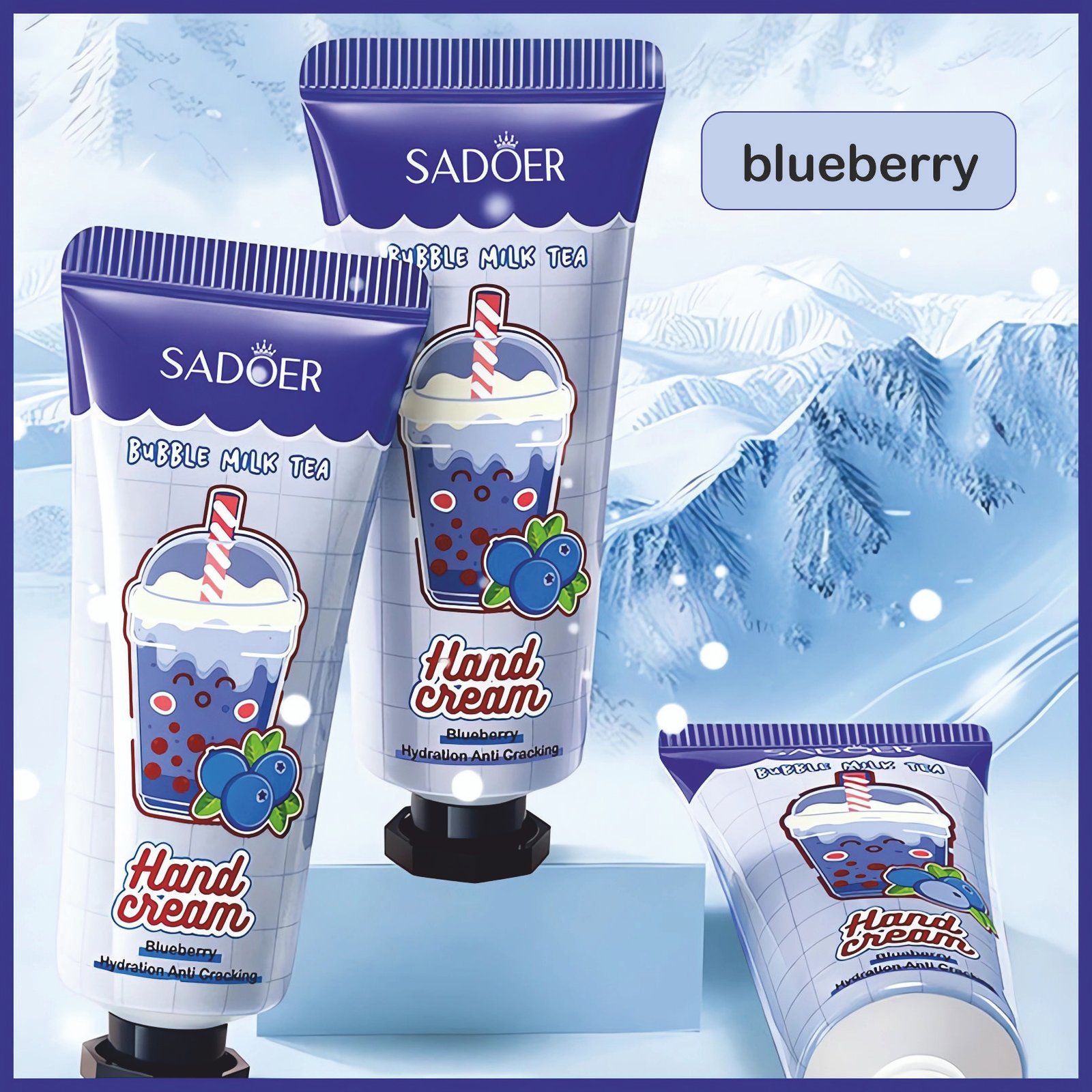 كريم اليد بالفاكهه Fruit Hand Cream الكريم ترطبه عميق بيعالج جفاف وخشونه اليد مع تكرار الاستخدام بيخلي الجلد اكتر حيويه ومرونه ملمسه ناعم ومنعش