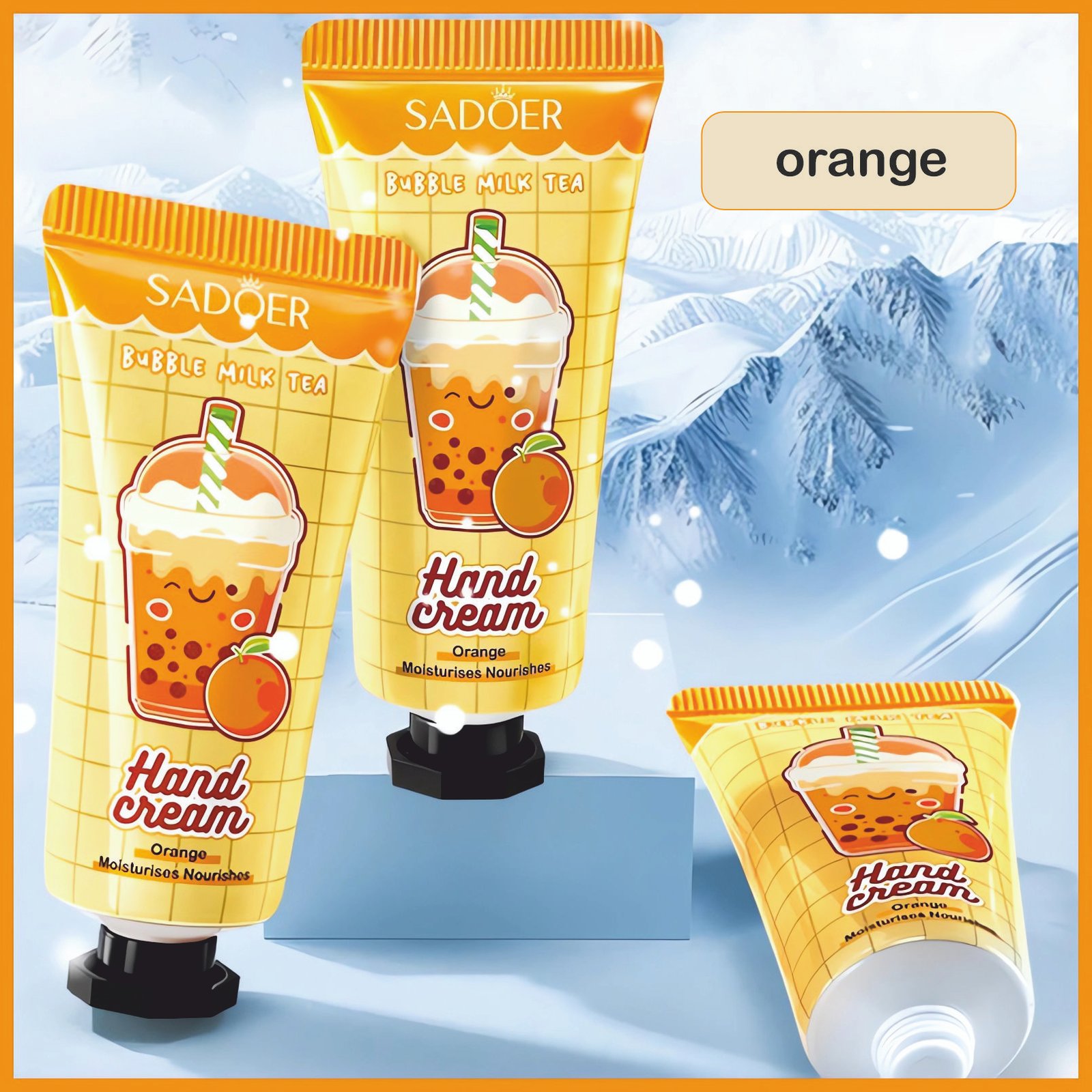 كريم اليد بالفاكهه Fruit Hand Cream الكريم ترطبه عميق بيعالج جفاف وخشونه اليد مع تكرار الاستخدام بيخلي الجلد اكتر حيويه ملمسه ناعم منعش لليد ومش استيكي
