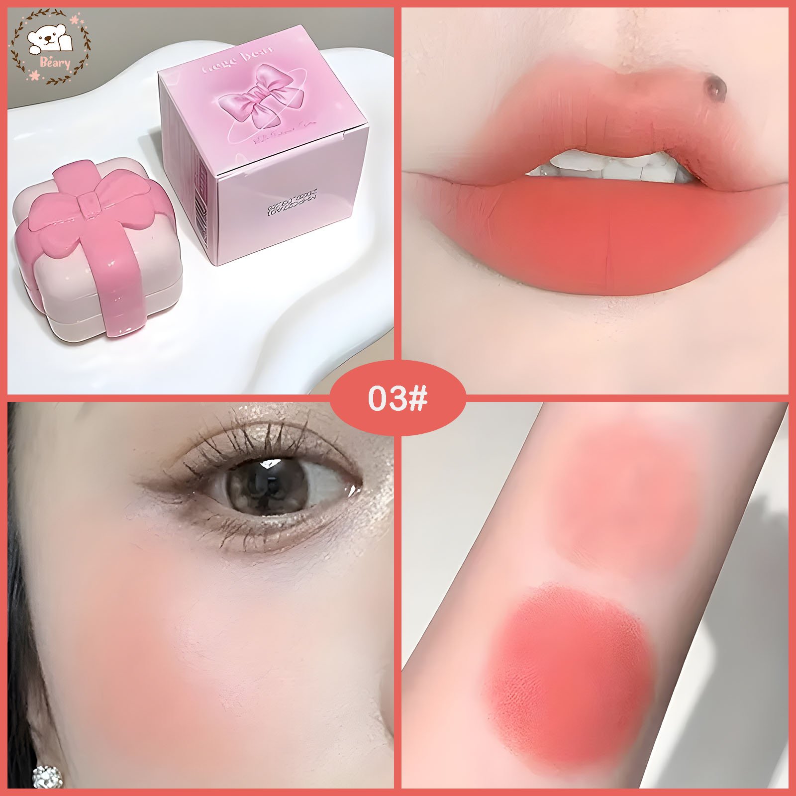 الروج ال mud من أنعم أنواع الأرواج بيدي الشفايف لوك ماط بدون ميشقق أو يخلي شكلها جاف عشان كده وفرنالكم روج الهديه  Gift Lip Mud الروج ناعم جدا سهل الدمج