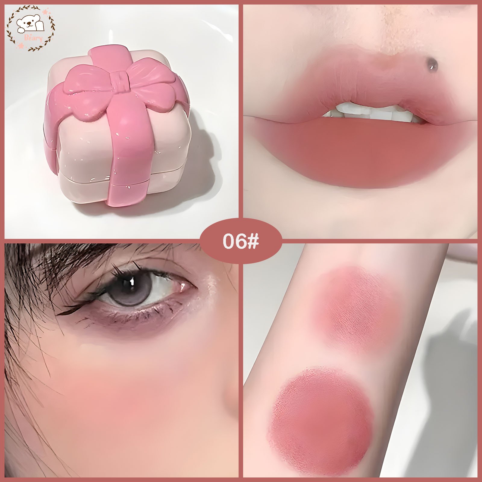 الروج ال mud من أنعم أنواع الأرواج بيدي الشفايف لوك ماط بدون ميشقق أو يخلي شكلها جاف عشان كده وفرنالكم روج الهديه  Gift Lip Mud الروج ناعم على الشفايف سهل التوزيع