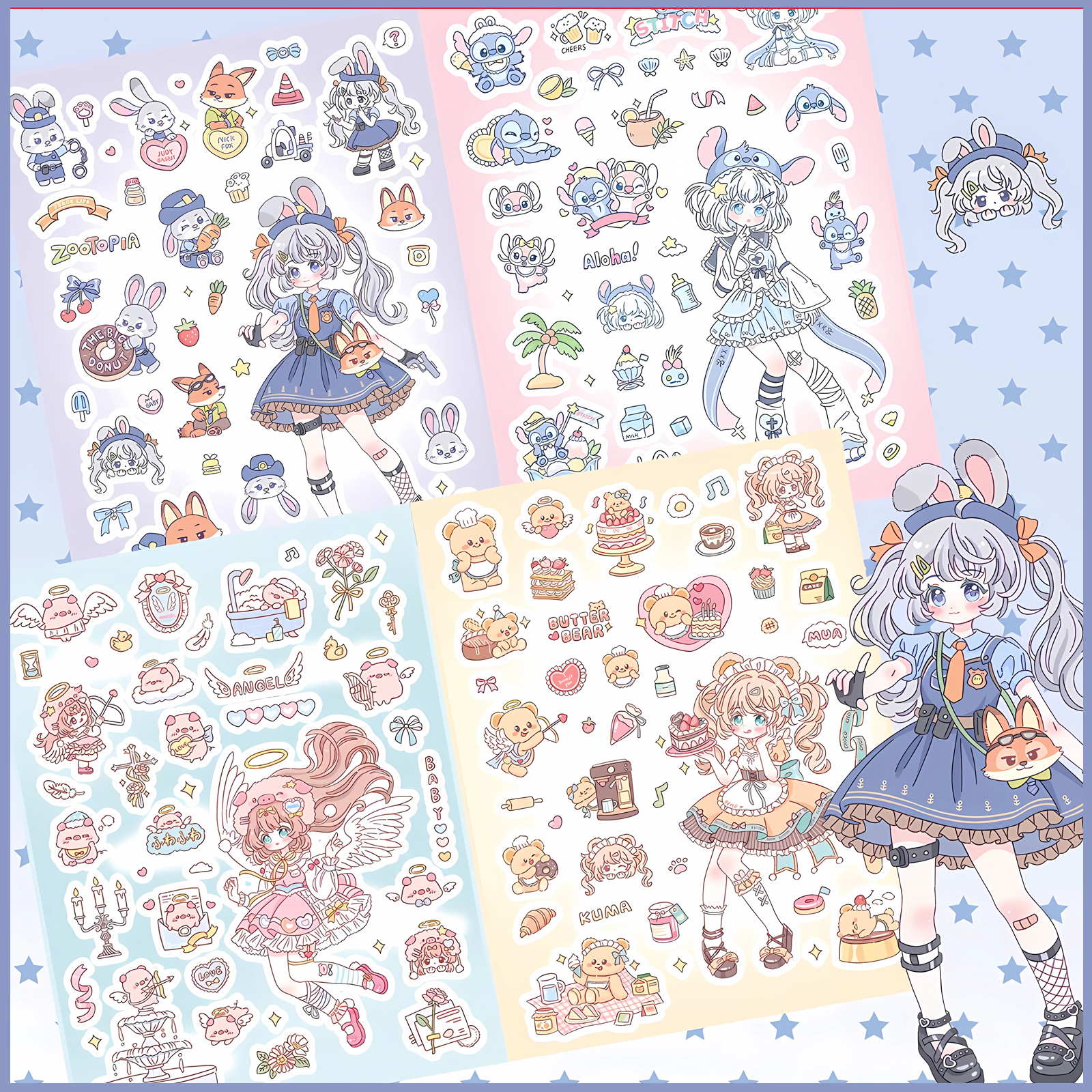 استيكرز بنات