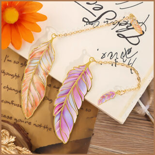 بوك مارك الريشة