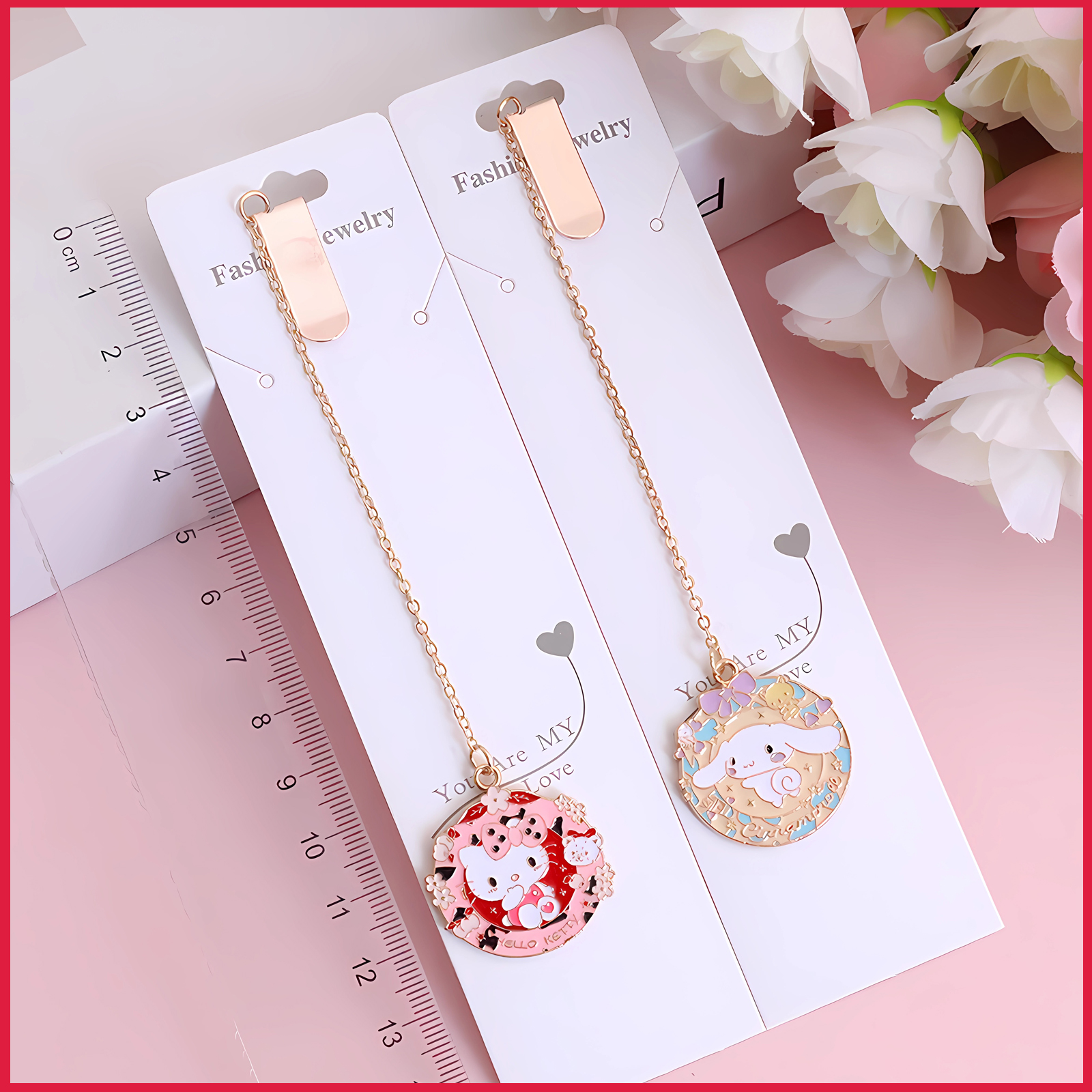 بوك مارك سانريو دائري