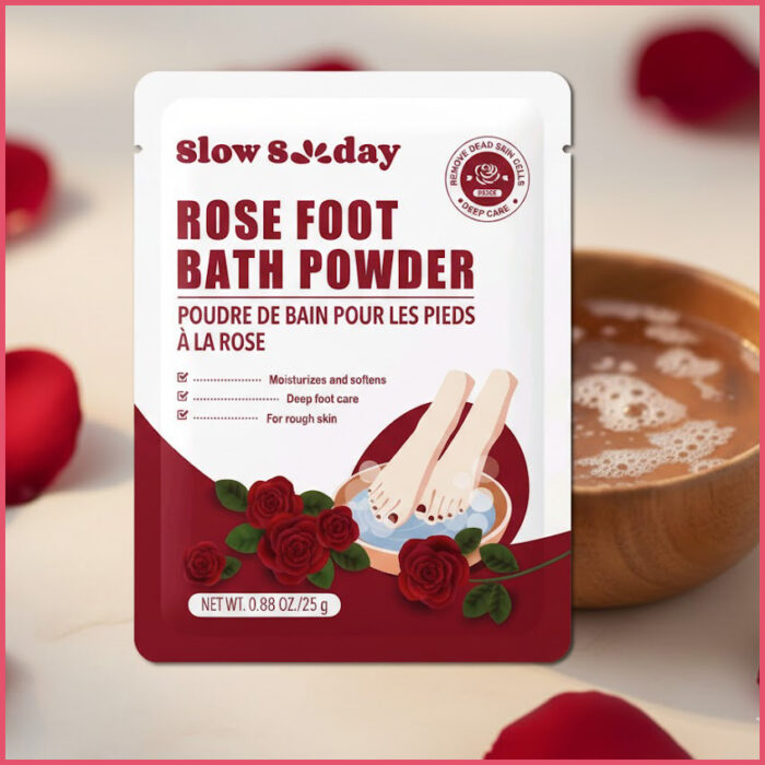 بدكير القدمين بالأزهار