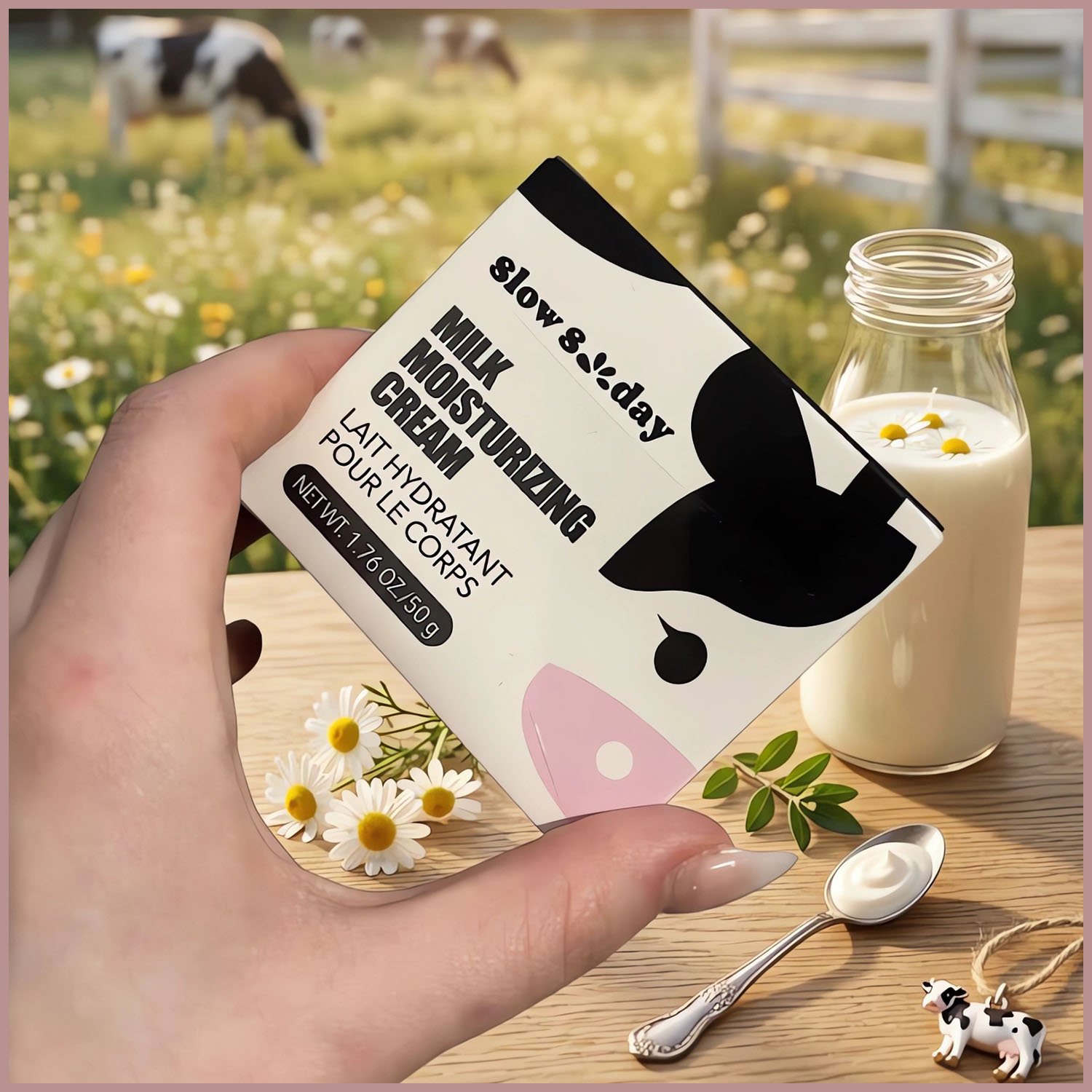 كريم مرطب بالحليب